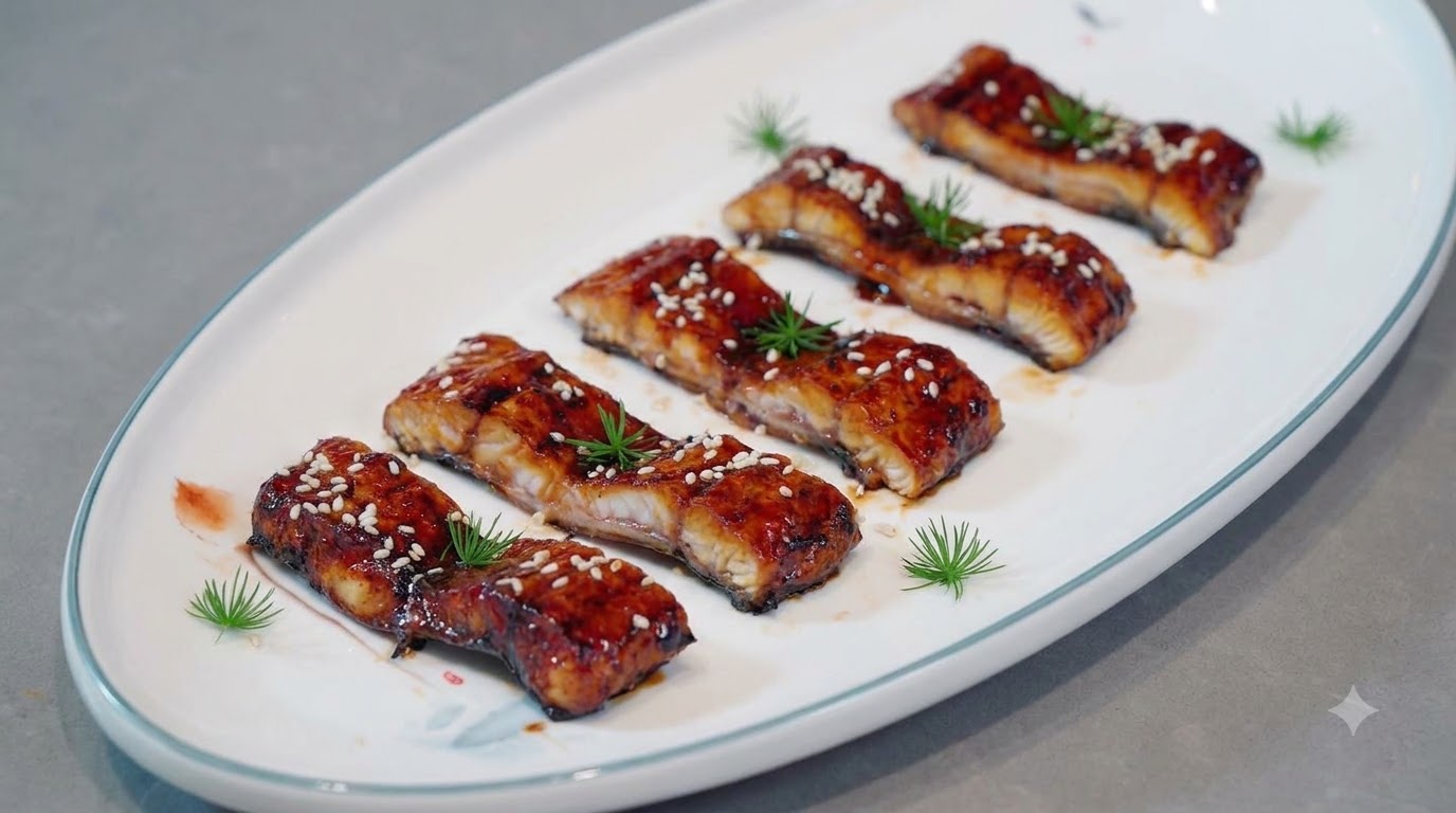 Anguille grillée façon maison (Unagi)