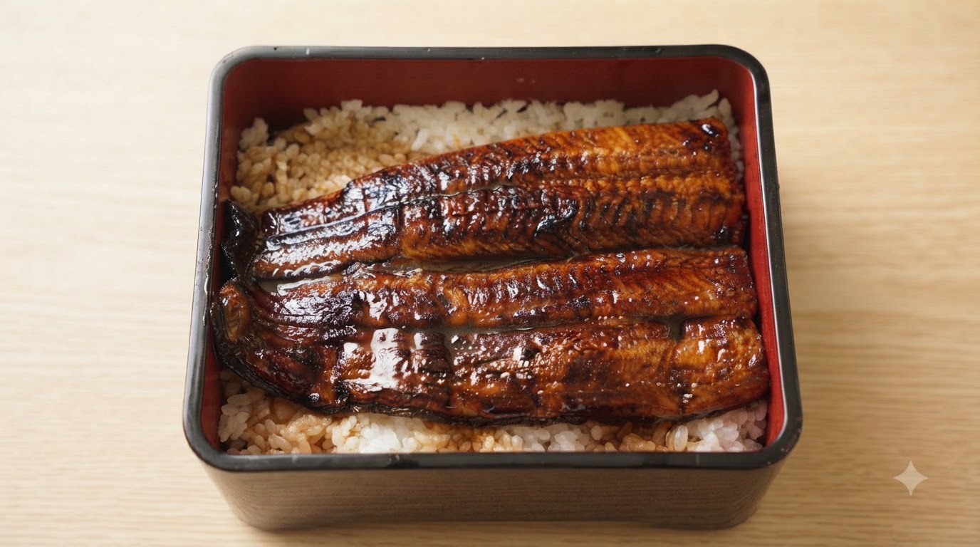 Unagi Don (Bol de riz japonais à l'anguille Kabayaki)