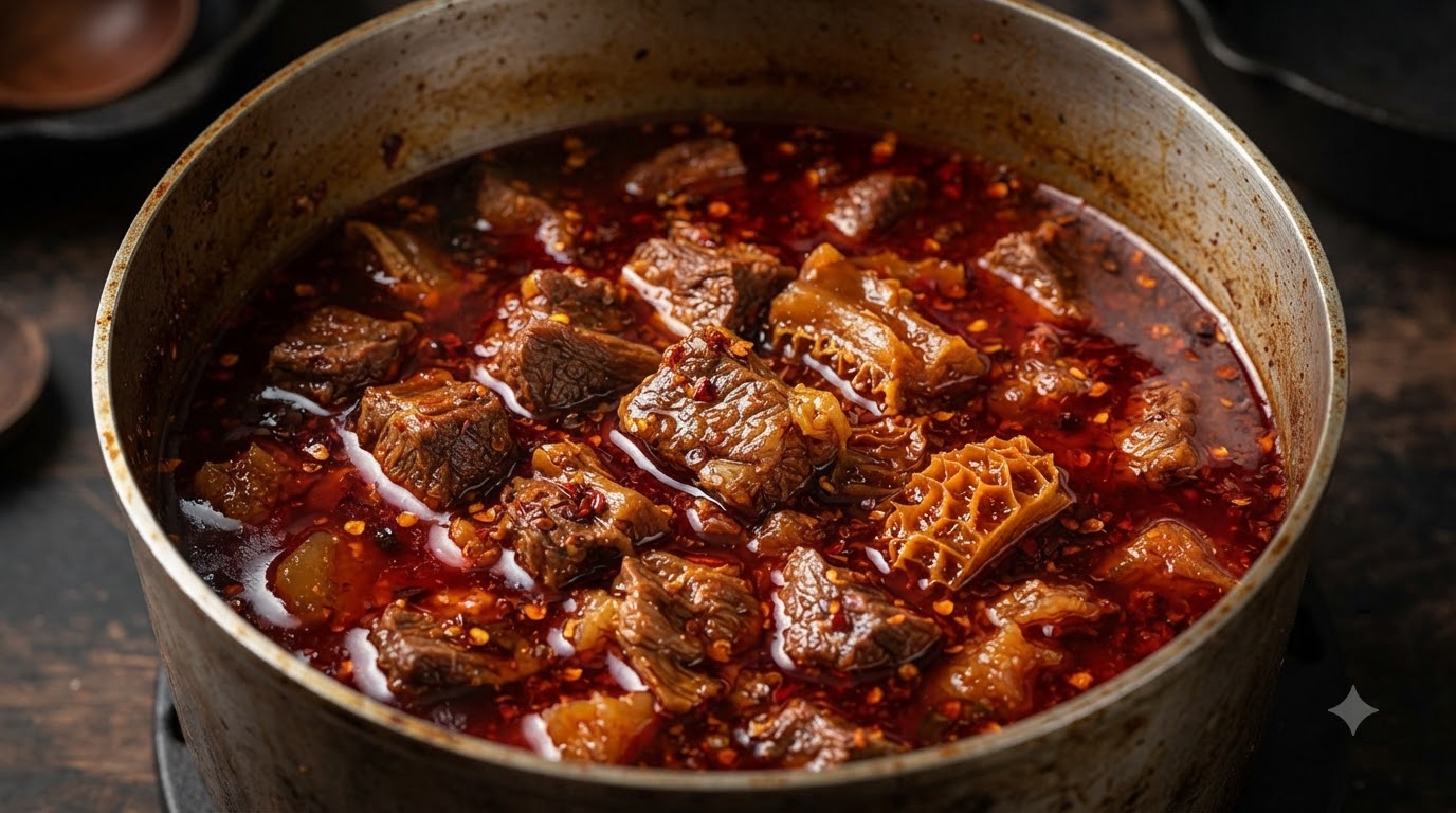Bavette de Bœuf Braisée à la Sichuanaise (Hongshao Niurou)