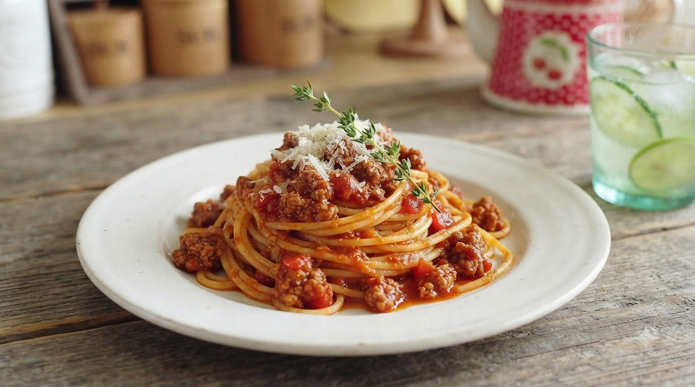Pâtes à la Bolognaise Authentiques (Ragù alla Bolognese)