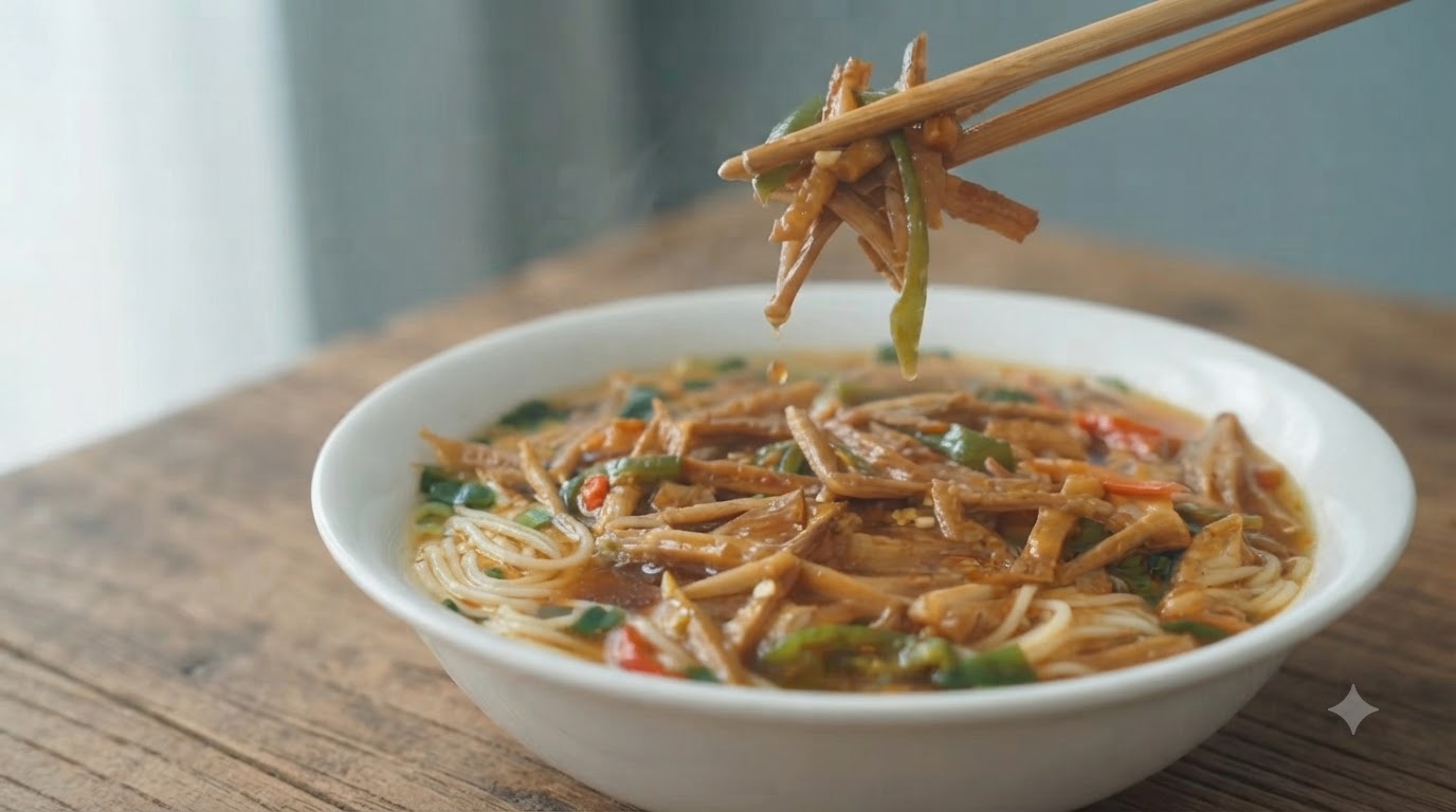 Nouilles aux pousses de bambou séchées de Xuancheng