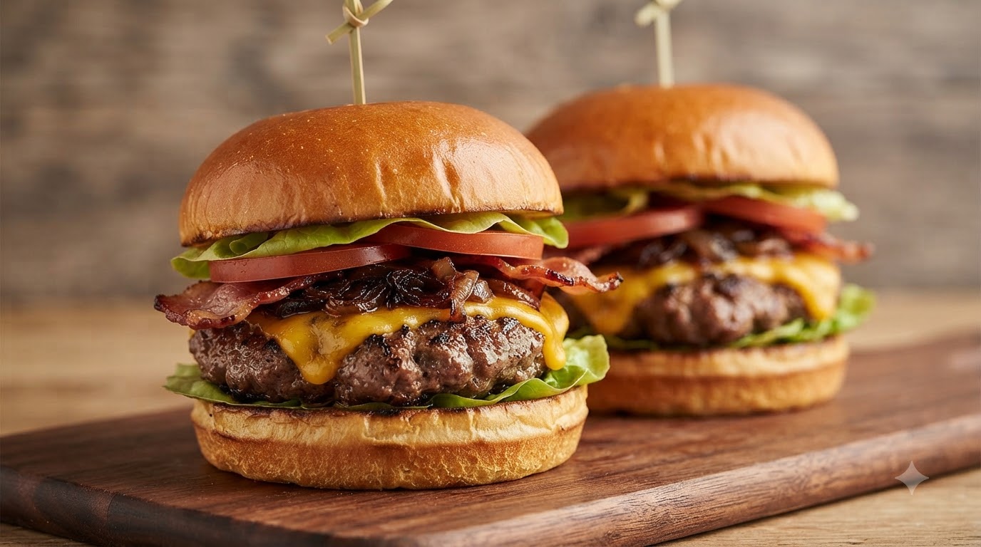 Burger Maison Classique au Fromage