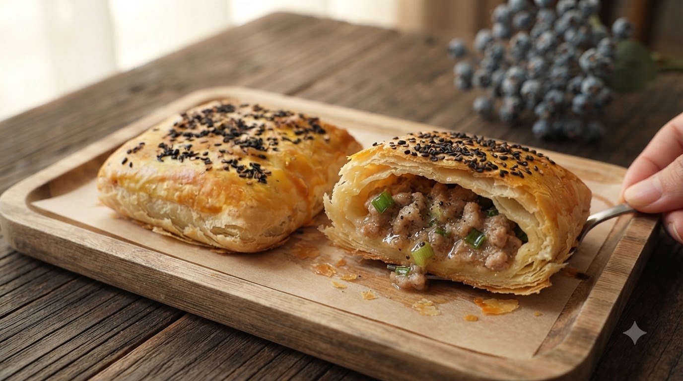 Feuilletés Croustillants de Porc à l'Air Fryer