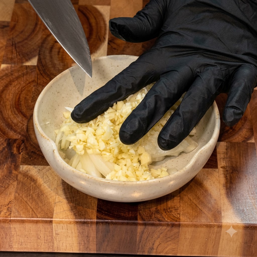 Brins de pâtes plongés dans une casserole deau bouillante.
