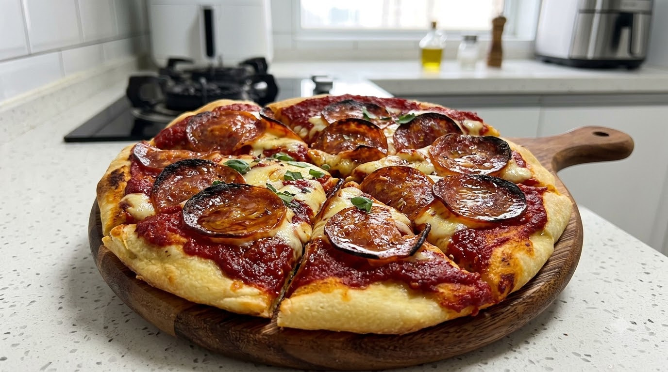 Pizza Maison au Salami