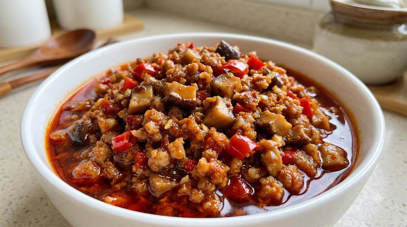 Sauce pimentée maison pour le riz