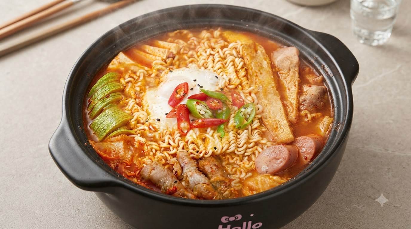 Ragoût militaire coréen ultime (Budae Jjigae)