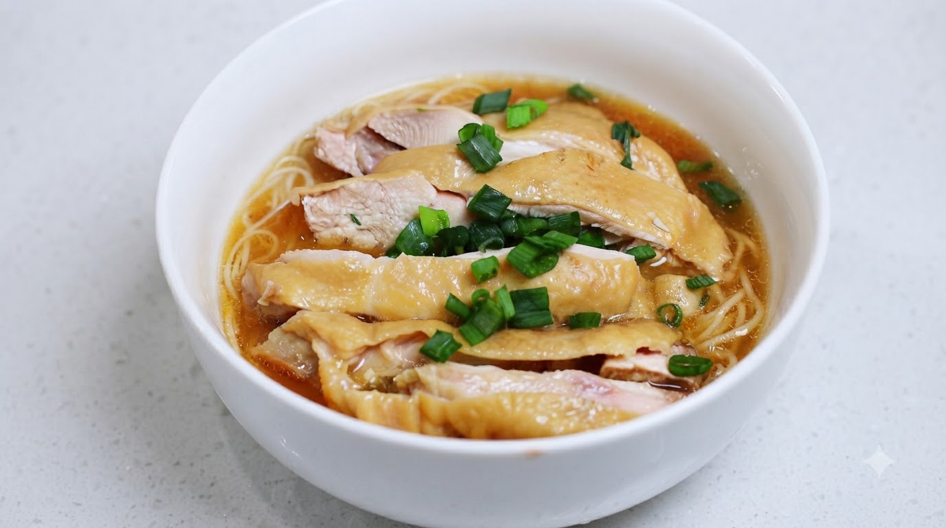 Ramen au Bouillon de Poulet et Miso